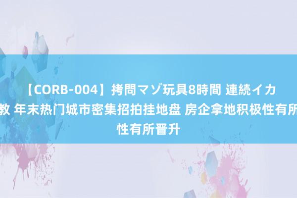 【CORB-004】拷問マゾ玩具8時間 連続イカせ調教 年末热门城市密集招拍挂地盘 房企拿地积极性有所晋升