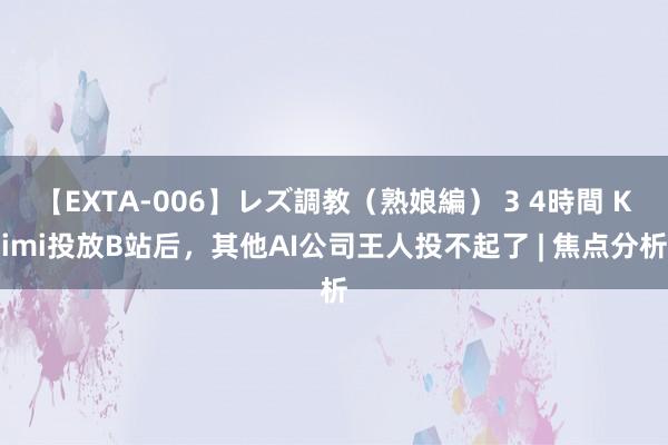 【EXTA-006】レズ調教（熟娘編） 3 4時間 Kimi投放B站后，其他AI公司王人投不起了 | 焦点分析