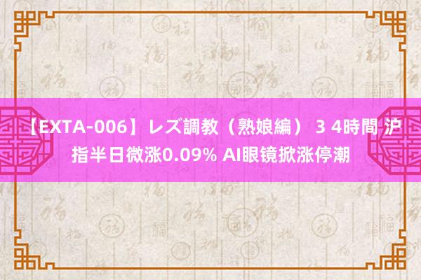 【EXTA-006】レズ調教（熟娘編） 3 4時間 沪指半日微涨0.09% AI眼镜掀涨停潮