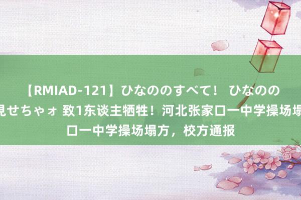 【RMIAD-121】ひなののすべて！ ひなののHをいっぱい見せちゃォ 致1东谈主牺牲！河北张家口一中学操场塌方，校方通报